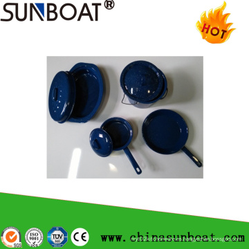 Sunboat Enamel Roaster Esmalte Stewpot Stock Pot Cazo